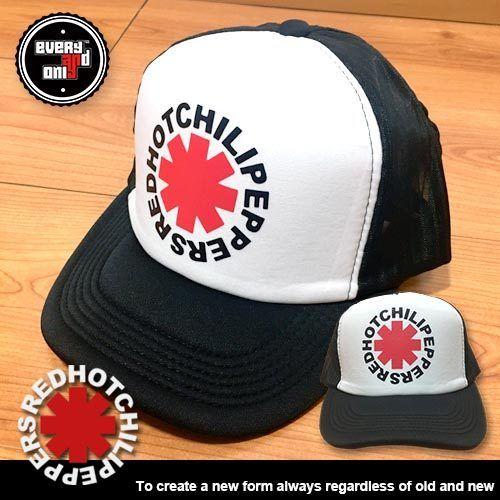 Red Hot Chili Peppers Band Logo - Online Shop Red Hot Chili Peppers Band Logo mesh cap truck cap mesh