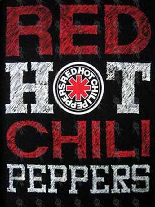 Red Hot Chili Peppers Band Logo - RED HOT CHILI PEPPERS - Band Photo T-Shirt (Clothing, Shirts) | Rare ...