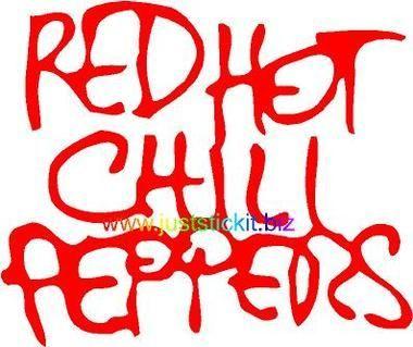 Red Hot Chili Peppers Band Logo - 3888a-A-100 ( Red Hot Chili Peppers - Band - Logo ) | Just Stick It ...