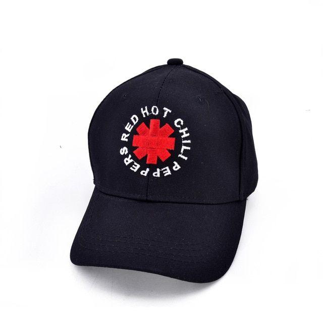 Red Hot Chili Peppers Band Logo - Red Hot Chili Peppers band logo Baseball cap Rock band of Losangeles ...