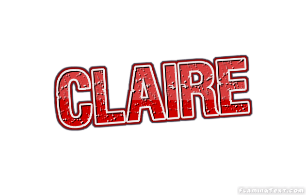 Claire Logo - Claire Logo. Free Name Design Tool from Flaming Text