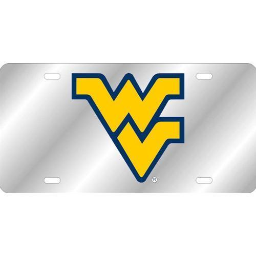 Yellow Silver Logo - West Virginia License Plate Silver/Yellow WV Logo