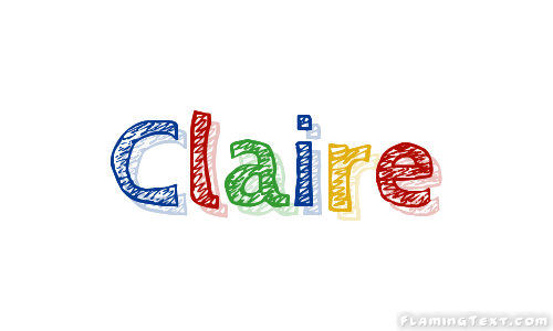 Claire Logo - Claire Logo | Free Name Design Tool from Flaming Text
