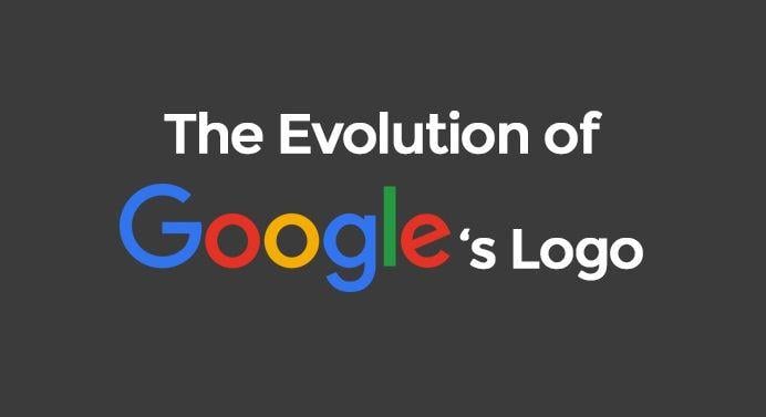 Google 1998 vs 2017 Logo - L'évolution du logo Google de 1998 à 2017 (infographie) !