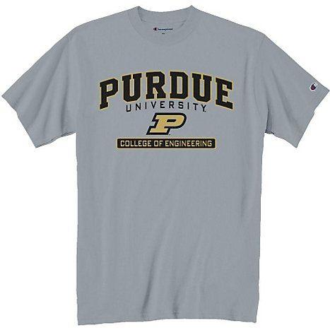 Purdue University West Lafayette Logo - Purdue University College of Engineering T-Shirt | Purdue University ...
