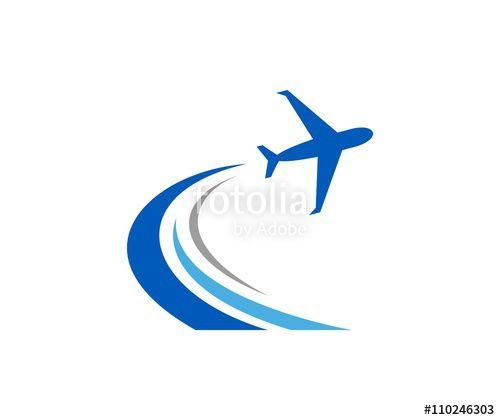 Plane Logo - Plane Logo Stock Image And Royalty Free Vector Files On Fotolia.com