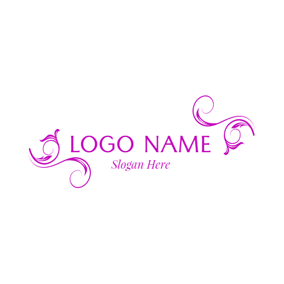 L That Begind with Purple and White Logo - Free Letter Logo Designs. DesignEvo Logo Maker