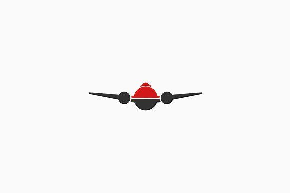 Plane Logo - Food Plane Logo Templates Creative Market