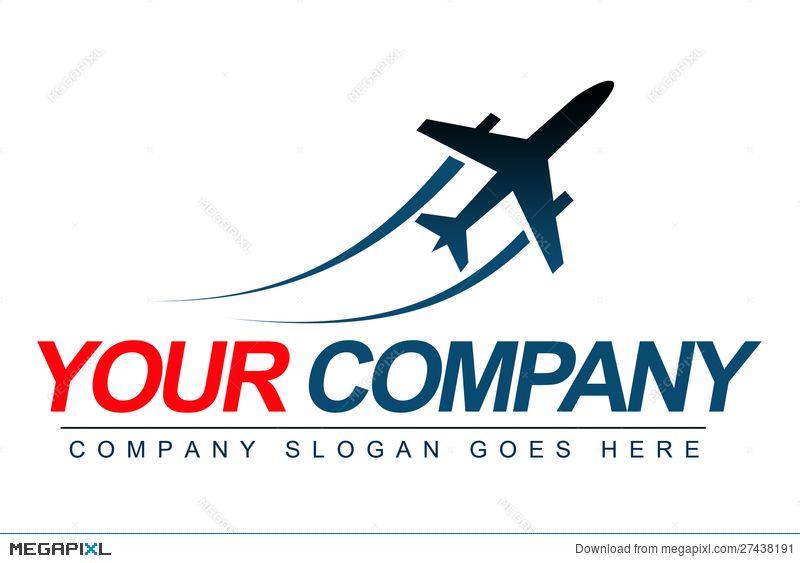 Plane Logo - Plane Logo Illustration 27438191 - Megapixl