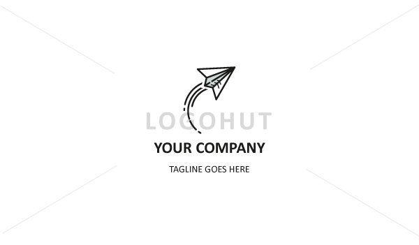 Plane Logo - Origami Plane Logo | Logohut