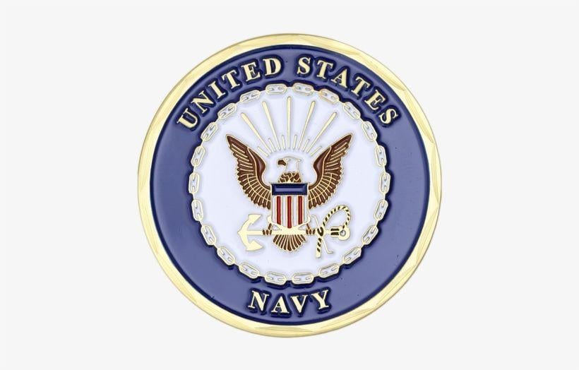 Navy U Logo - Navy Logo Ships Challenge Coin U - U.s. Navy Emblem America's Navy ...