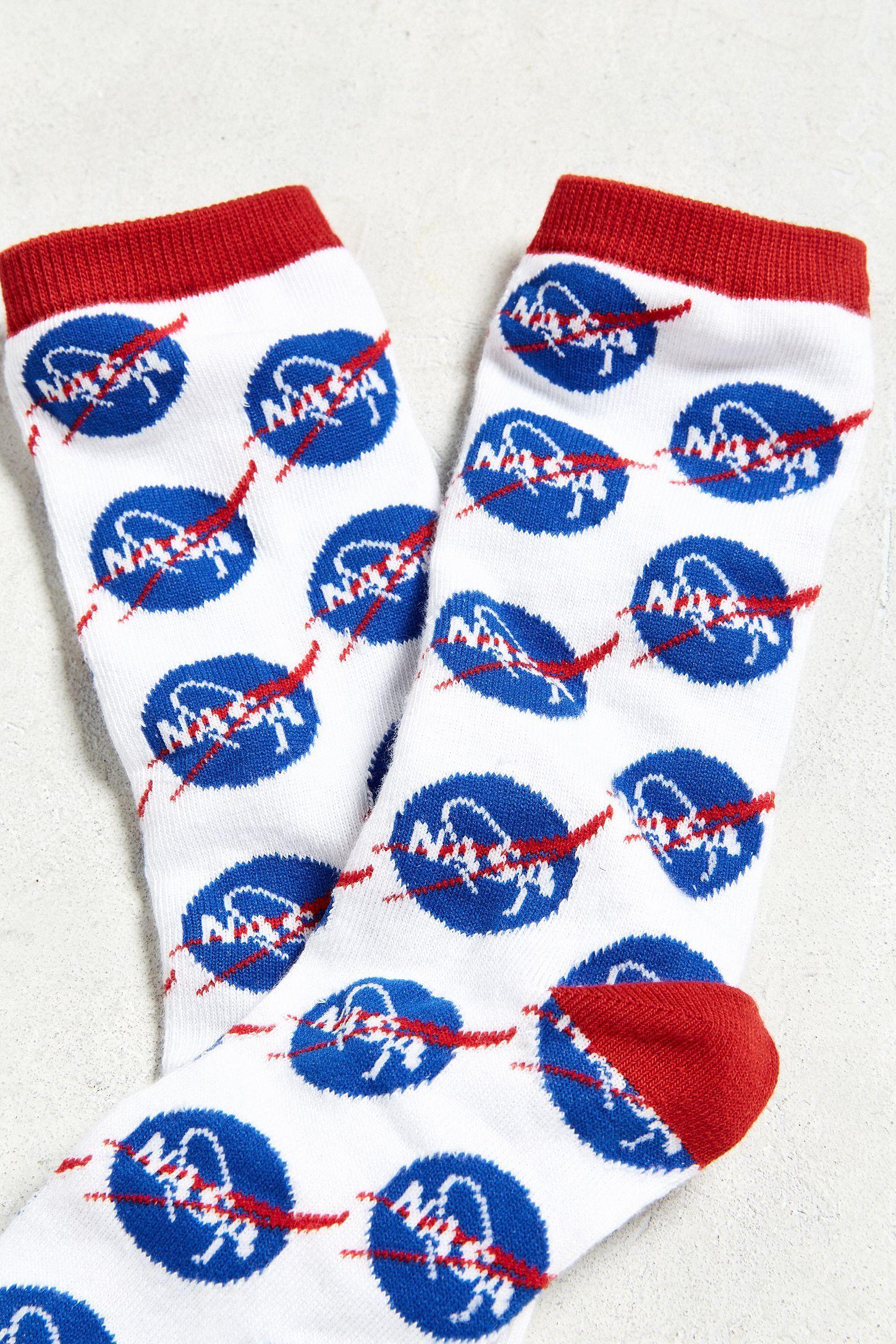 NASA Meatball Logo - NASA Meatball Logo Sock | Urban Outfitters