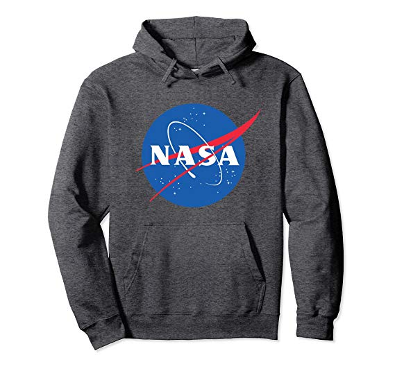 NASA Meatball Logo - Amazon.com: NASA Space Hoodie - NASA 