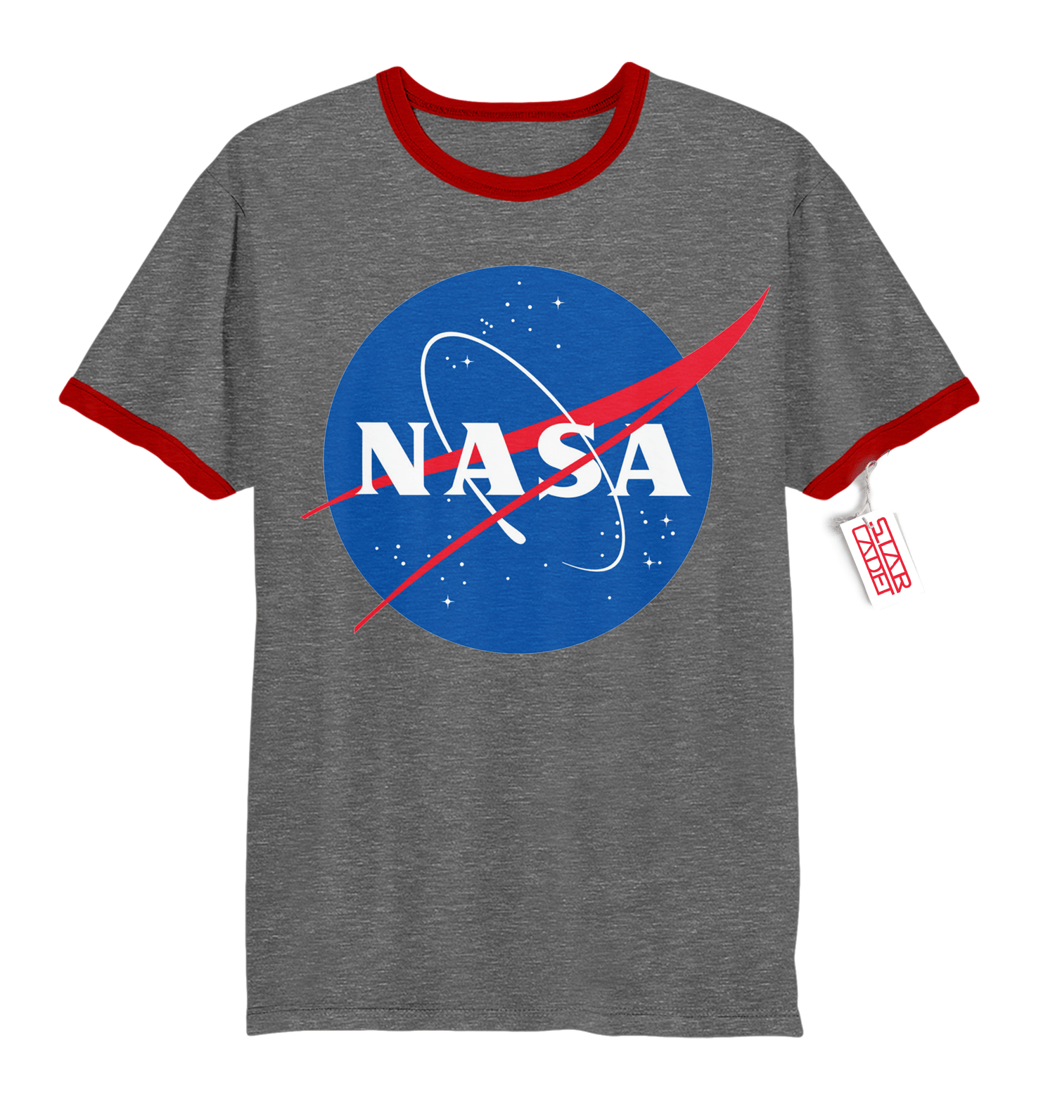 NASA Meatball Logo - NASA MEATBALL LOGO RINGER TEE - STAR CADET