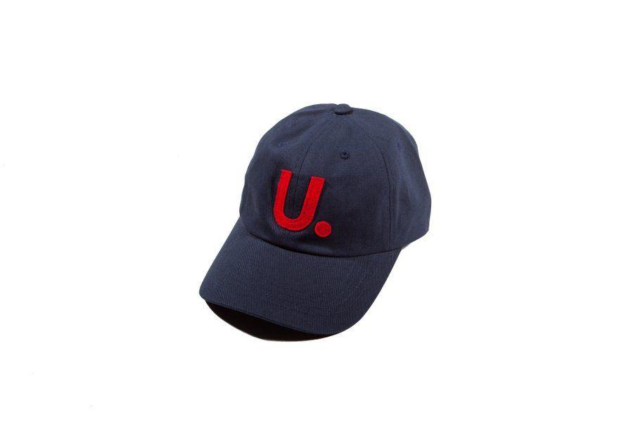 Navy U Logo - UNFTNT — U. Team Logo Navy & Red 6 Panel Cap