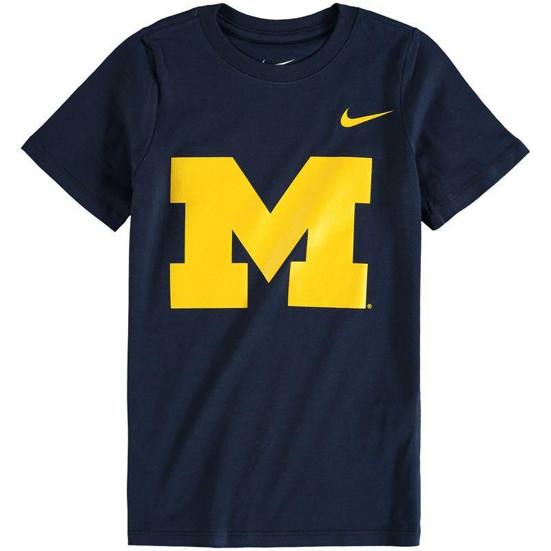 Navy U Logo - Michigan Wolverines Nike Preschool Logo T-Shirt - Navy in 2018 ...