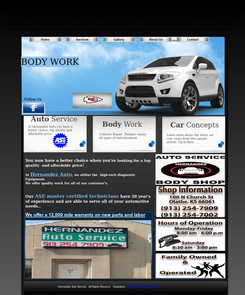 Hernandez Auto Service Logo - Hernandez Auto & Body Repair Competitors, Revenue and Employees ...
