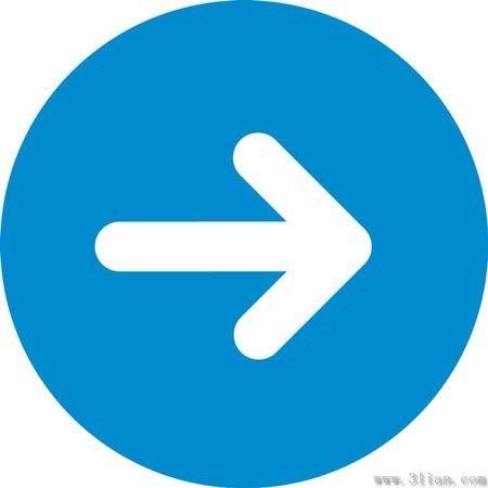 Dark Blue Arrow Logo - Dark blue arrow icon vector Free vector in Adobe Illustrator ai ...