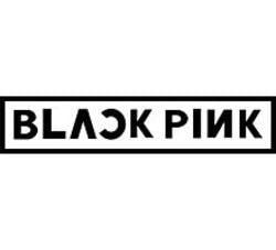 Pink Black and White Logo - Blackpink Logos