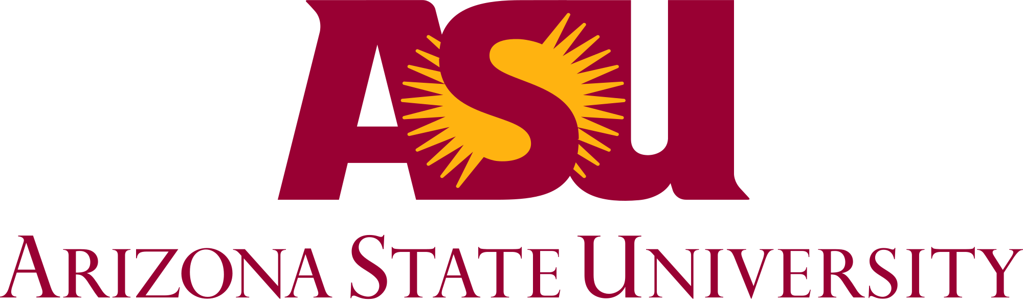 Asu Old Logo - File:Arizona State University old signature.svg - Wikimedia Commons