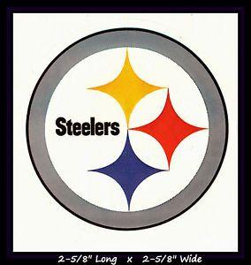 Steelers Football Logo - PITTSBURGH STEELERS FOOTBALL NFL TEAM LOGO DESIGN DECAL STICKER~BOGO ...