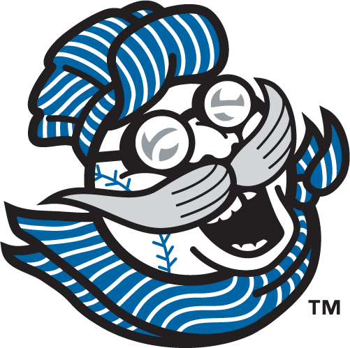 Syracuse Chiefs Logo - Syracuse Chiefs Alternate Logo (2007) - A baseball with glasses, a ...