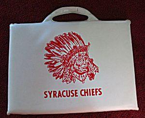 Syracuse Chiefs Logo - OLD SYRACUSE NEW YORK CHIEFS LOGO SEAT PAD BASEBALL (Memorabilia) at