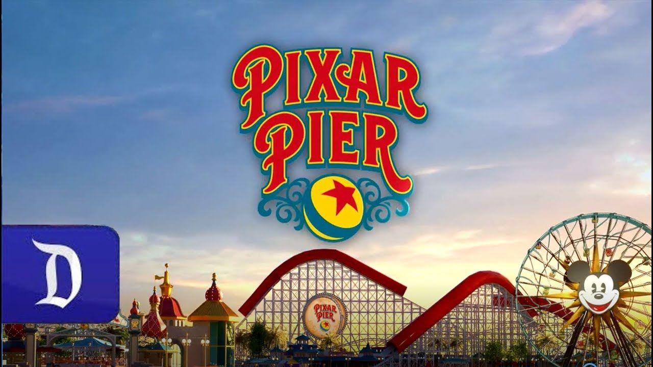 Disney's California Adventure Park Logo - First Guests Experience Pixar Pier at Disney California Adventure