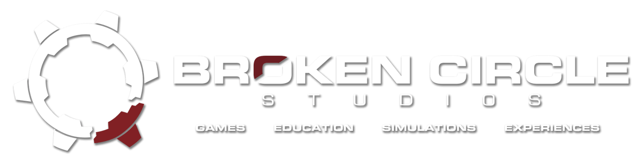 Broken Circle Logo - Broken Circle Studios. Games, Education, Simulations, Experiences