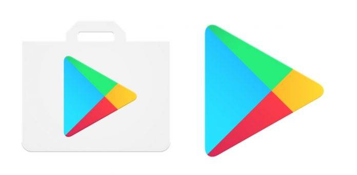 Android Play Store Logo - Google Play Store refreshes app and notification icons - Android ...