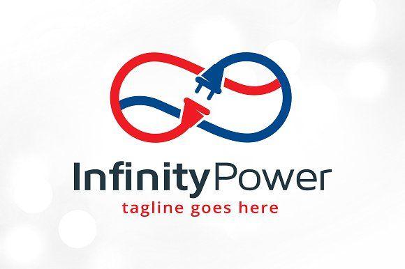 Power Logo - Infinity Power Logo Template ~ Logo Templates ~ Creative Market