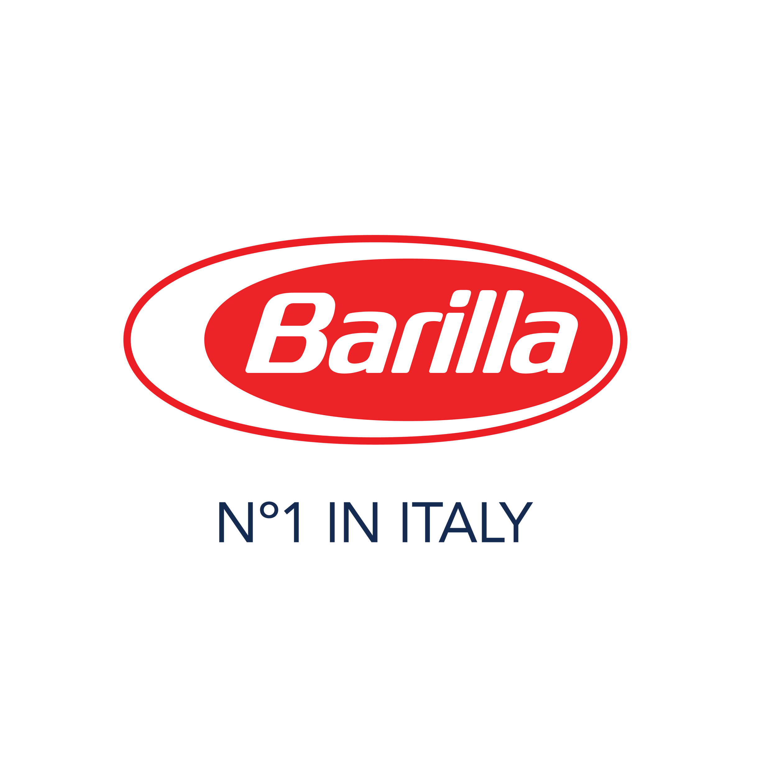 Barilla Logo - Barilla LOGO 2016 No1InItaly Outlined - Bite Communications