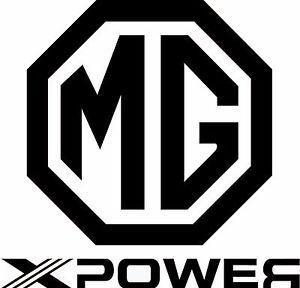 Power Logo - MG X-POWER Logo Vinyl Cut Sticker Decals 110mm x 115mm | eBay