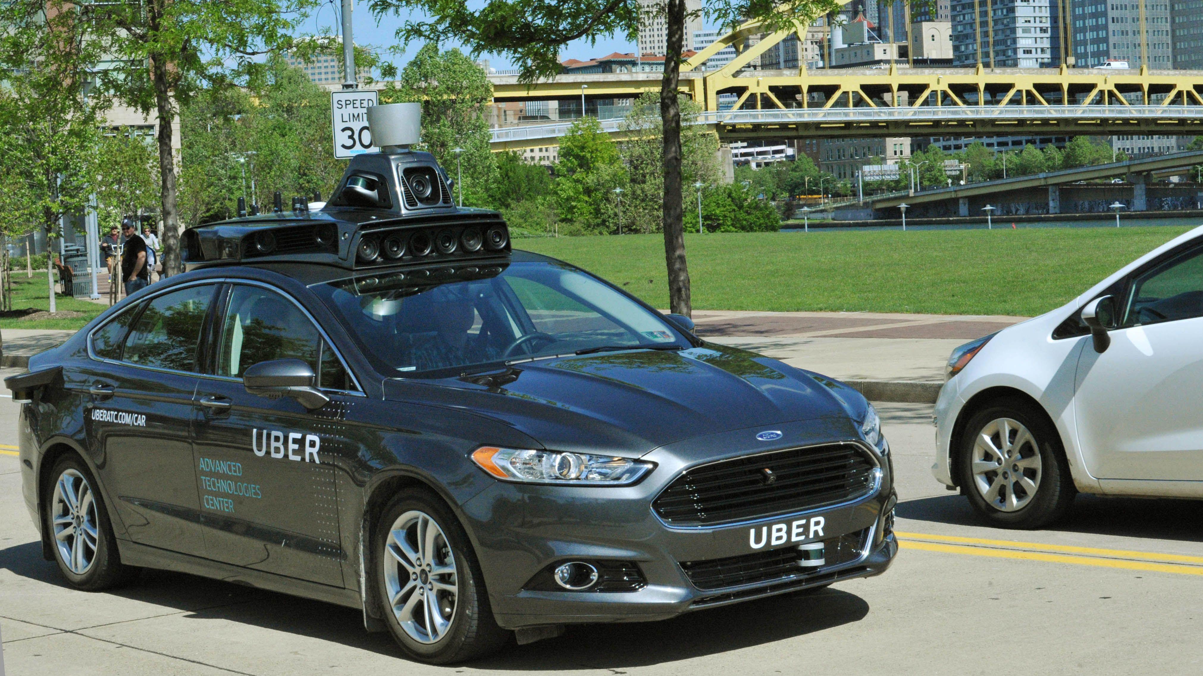 Uber San Francisco Logo - Self Driving Ubers On The Street In San Francisco