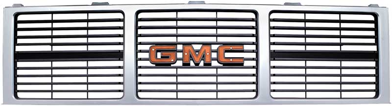 GMC Grill Logo - 1985 1988 All Makes All Models Parts. G4171 88 GMC Truck Grill