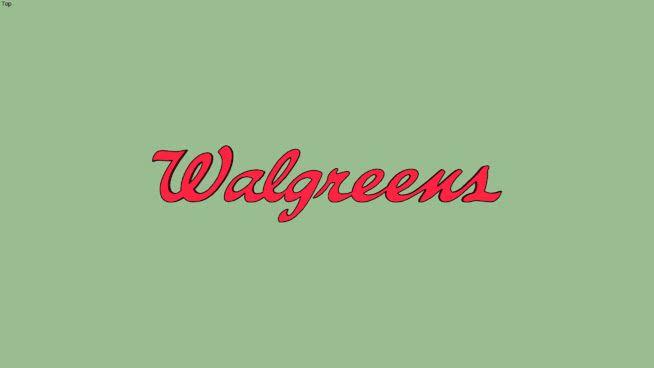 Wlagreens Logo - Walgreens - Logo | 3D Warehouse