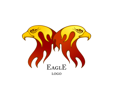 Red Head Bird Logo - eagle head bird art vector logo inspiration Download