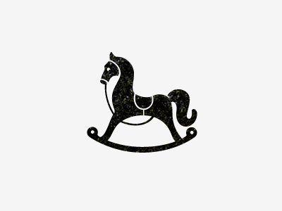 Cool Horse Logo - Rocking-horse (WIP) | Logo Design | Horse logo, Logo design, Logos