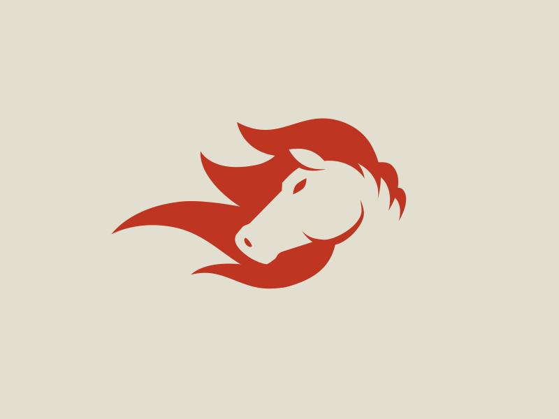 Cool Horse Logo - Horse Icon | GD - Logo EDucation | Logo design, Icon design, Logos