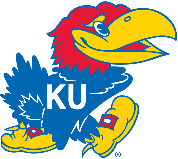 Bird Sports Logo - Kansas Jayhawks Primary Logo - NCAA Division I (i-m) (NCAA i-m ...
