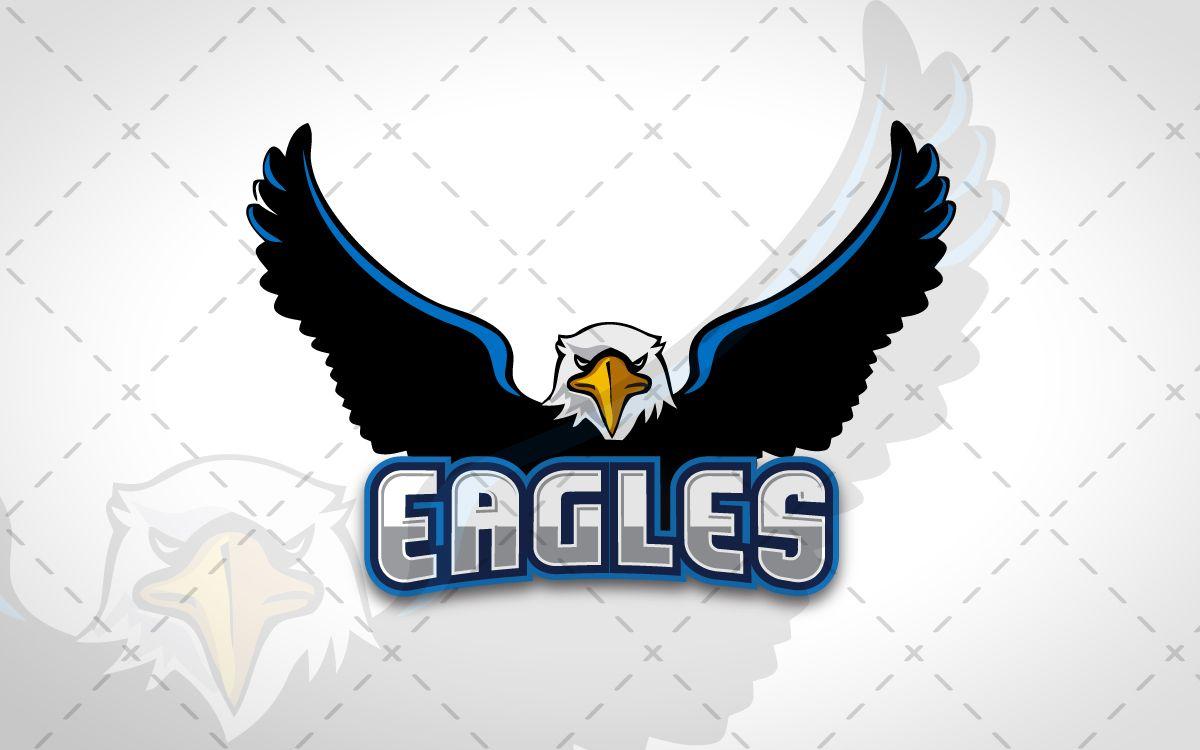 Bird Sports Logo - Eagle Mascot Logo | Awesome Sports Logo For Sale - Lobotz