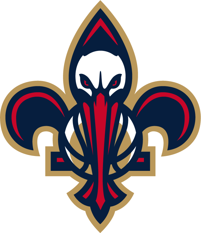 Bird Sports Logo - New Orleans Pelicans Secondary Logo - National Basketball ...