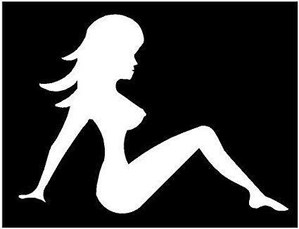 Trucker Girl Logo - Amazon.com: TRUCKER GIRL MUD FLAP LOGO VINYL STICKERS SYMBOL 5.5 ...
