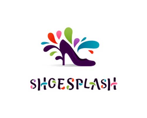 Shoe World Logo - 16 Amazing Shoe Shape Inspired Logos | Let's Share the World of Fantasy