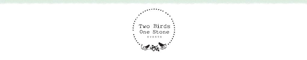 Two Birds in a Circle Logo - Two Birds One Stone Events