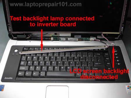 HP Laptop with Lighted Logo - Troubleshooting backlight failure. Laptop Repair 101
