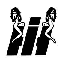 Trucker Girl Logo - International Harvester Mudflap Girl Decal Sticker