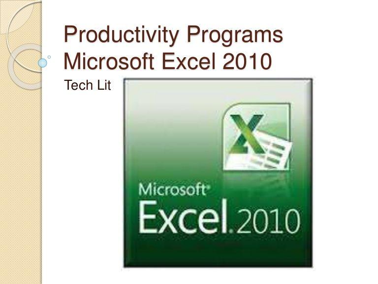 Microsoft Excel 2010 Logo - Excel 2010
