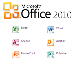 Microsoft Excel 2010 Logo - Microsoft Office 2010 classes (Access, Excel, Word, PowerPoint ...