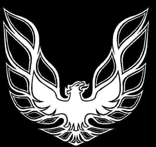 Trans AM Eagle Logo - Firebird Trans Am Bird hood vinyl sticker Decal car 520 on PopScreen